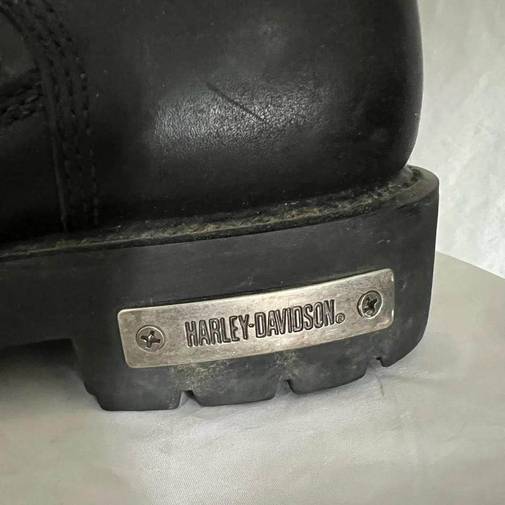 Harley-Davidson Motorcycle Boots Man’s 8.5 Women's 10.5 - Picture 7 of 10